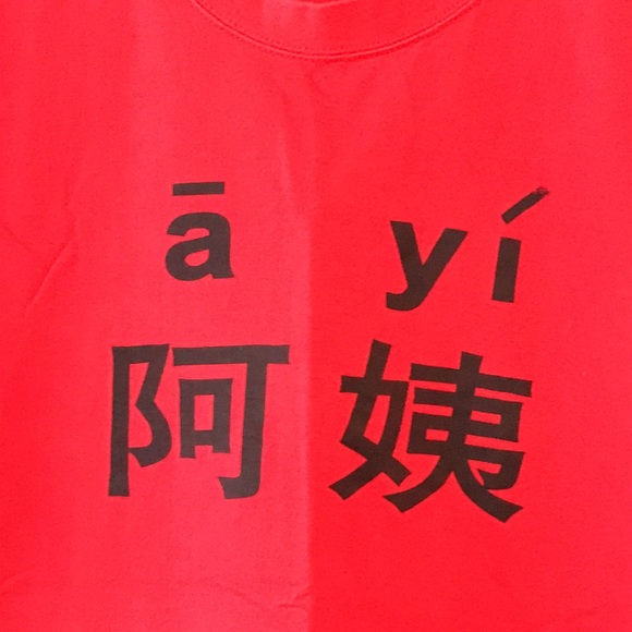 Chinese Mandarin Tee ā yí meaning maternal aunt L - Picture 2 of 6